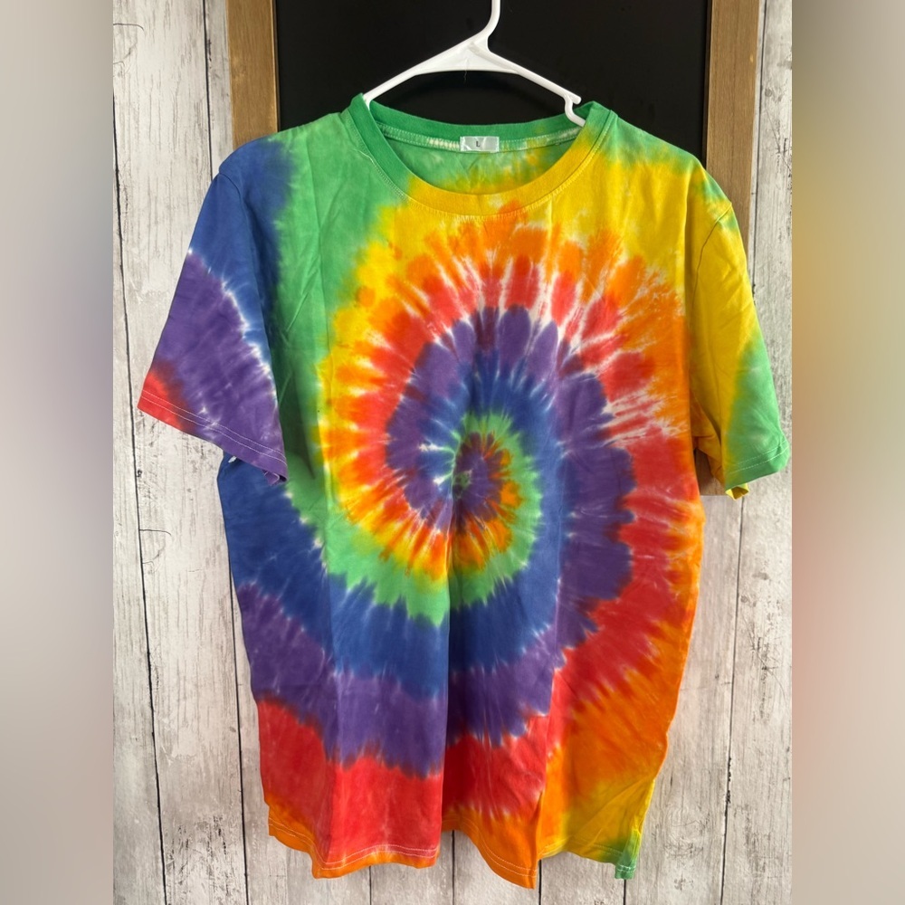 Kids L 4 P Costume sht sleeve shirt, Glasses, Headband, Peace Sign Necklace 710